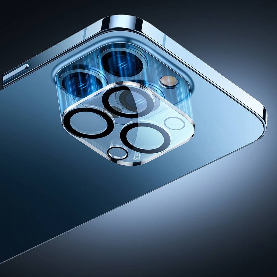 Protetor de Lente de Câmera para iPhone 14 2Pçs Baseus