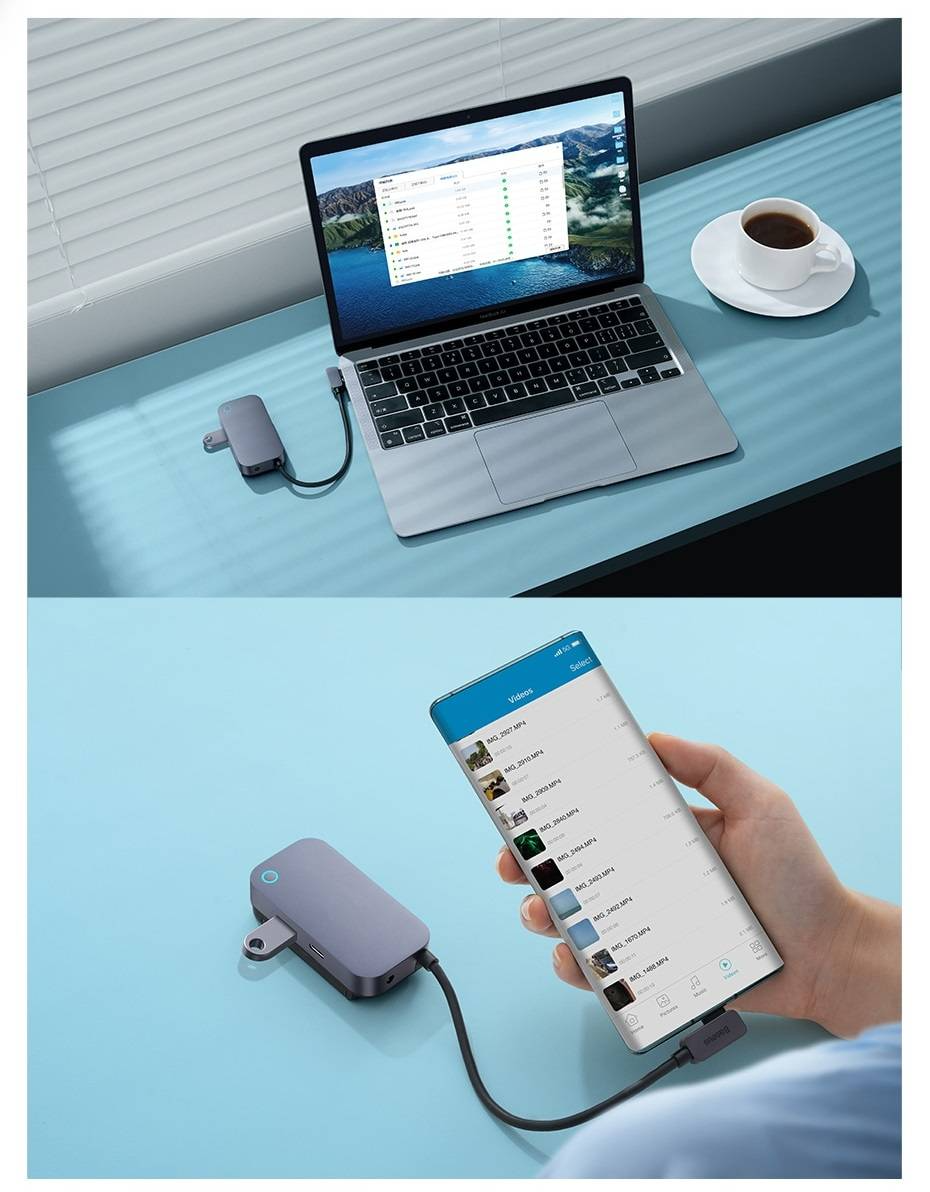 Hub Adaptador USB C PadJoy Baseus