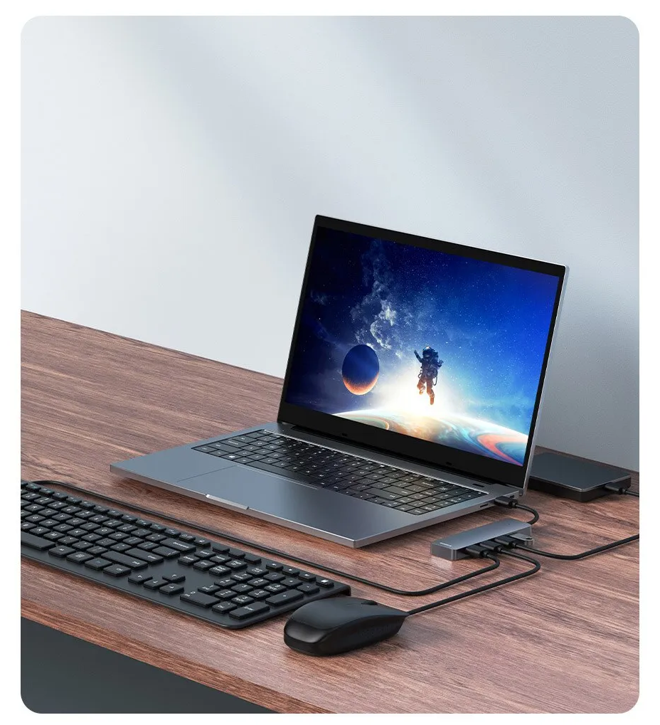 Hub USB 3.0 4 em 1 UltraJoy Baseus