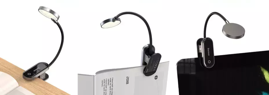Mini Luminária Portátil com Clipe Baseus