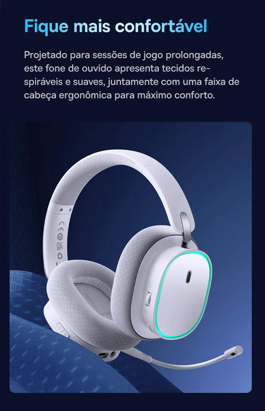 Headset Bluetooth 5.3 AeQur GH02 Baseus