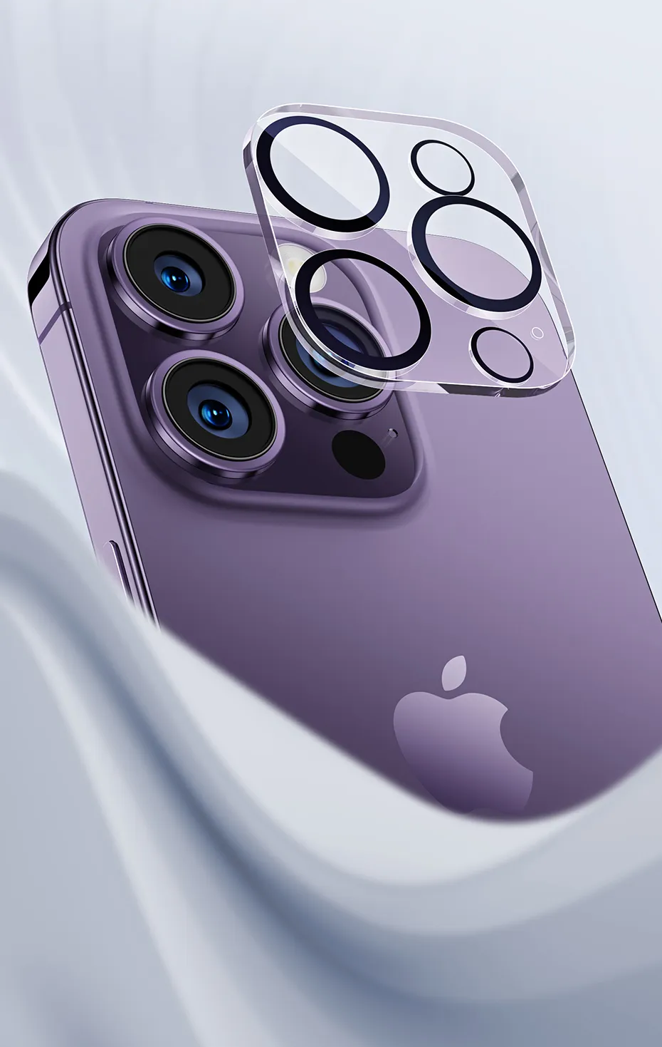 Protetor de Lente de Câmera para iPhone 15 Baseus