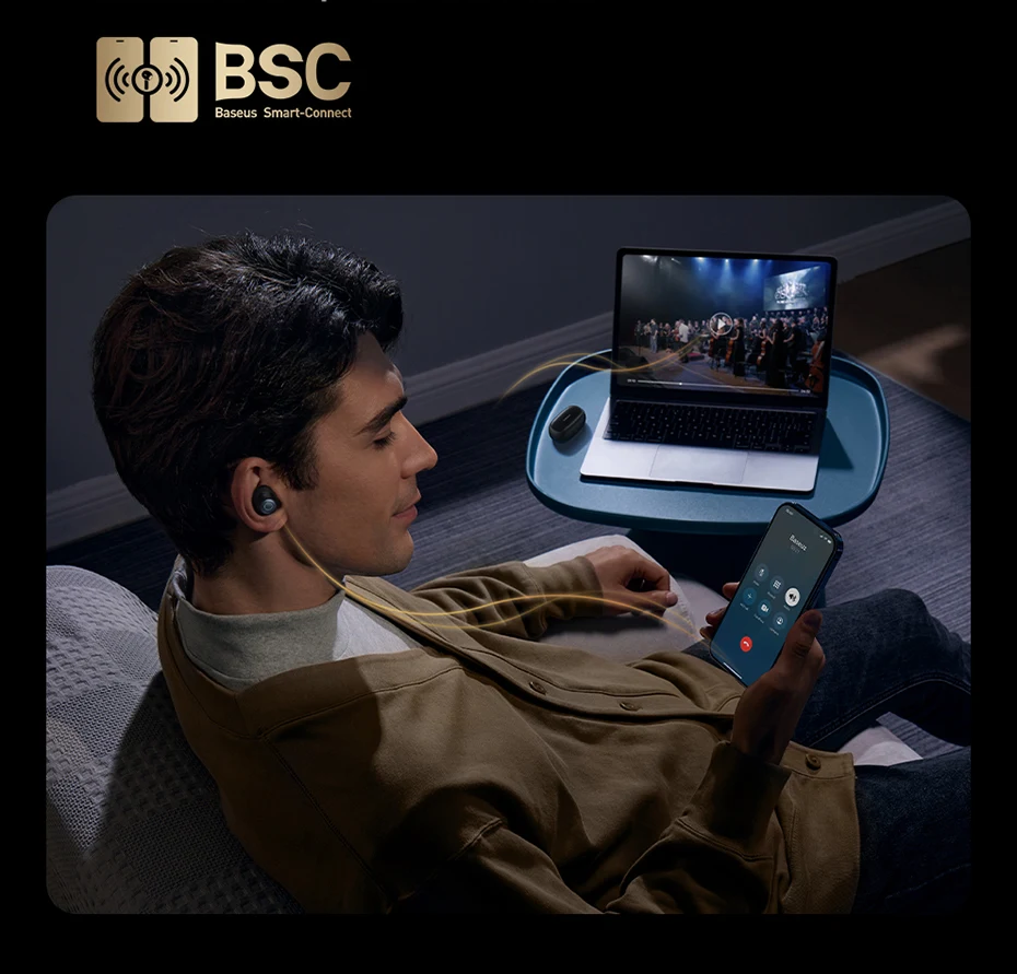 Fone de Ouvido Bowie MA10 Pro Baseus