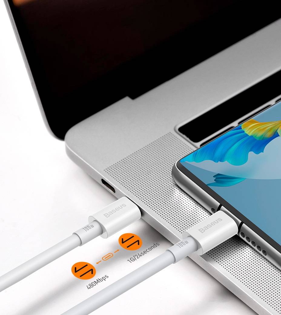 Cabo USB C 100W 20V/5A Baseus
