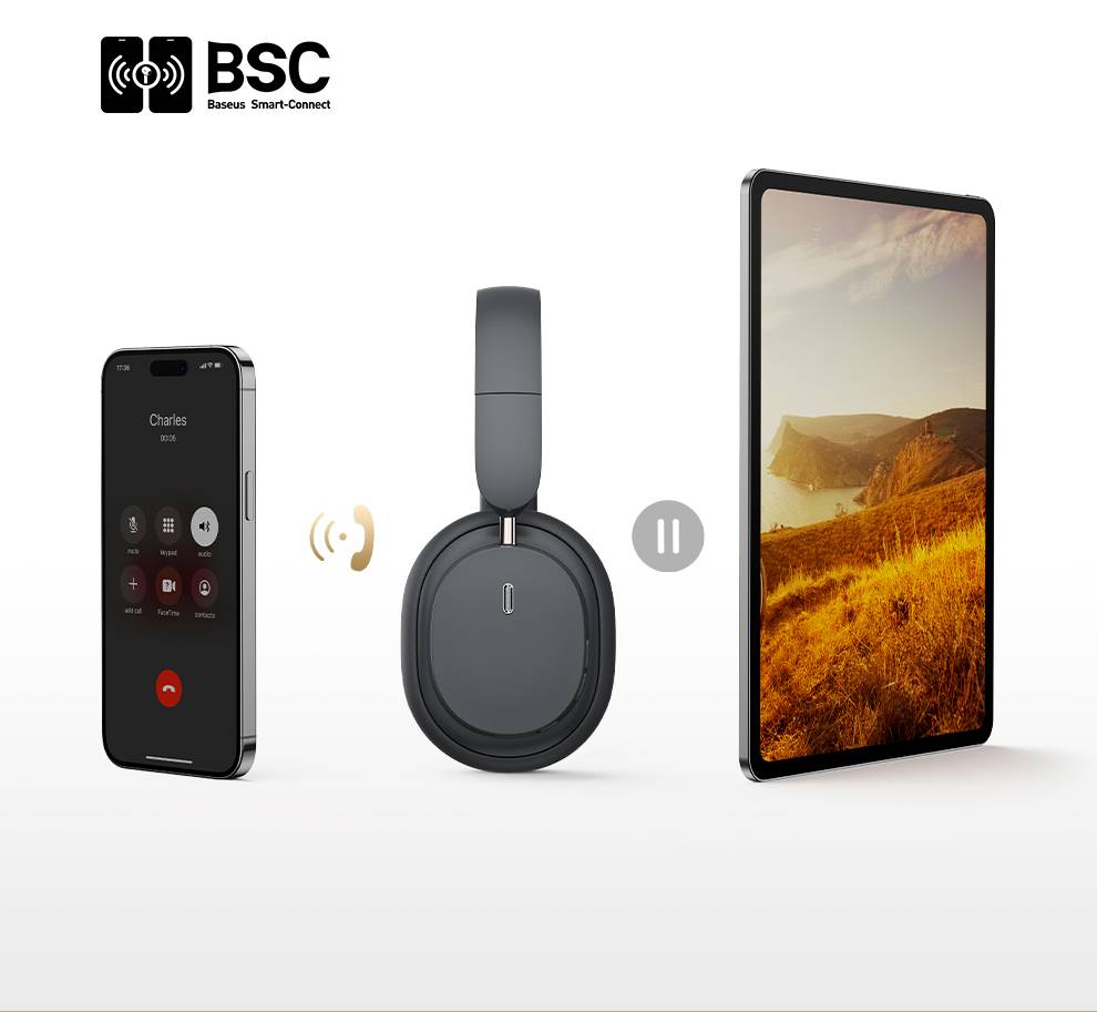 Fone de Ouvido Headset D05 Sem Fio Bluetooth 5.3 Baseus