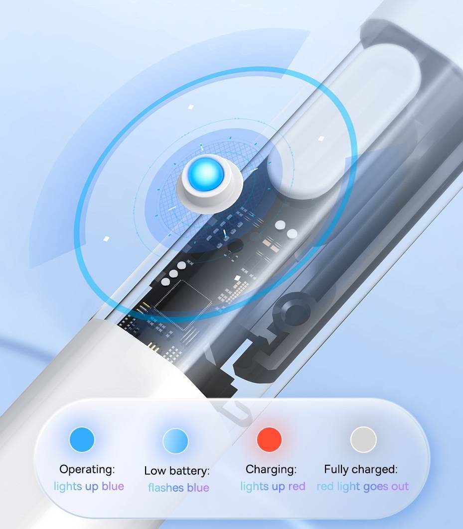 Caneta Stylus Lite com LED Baseus