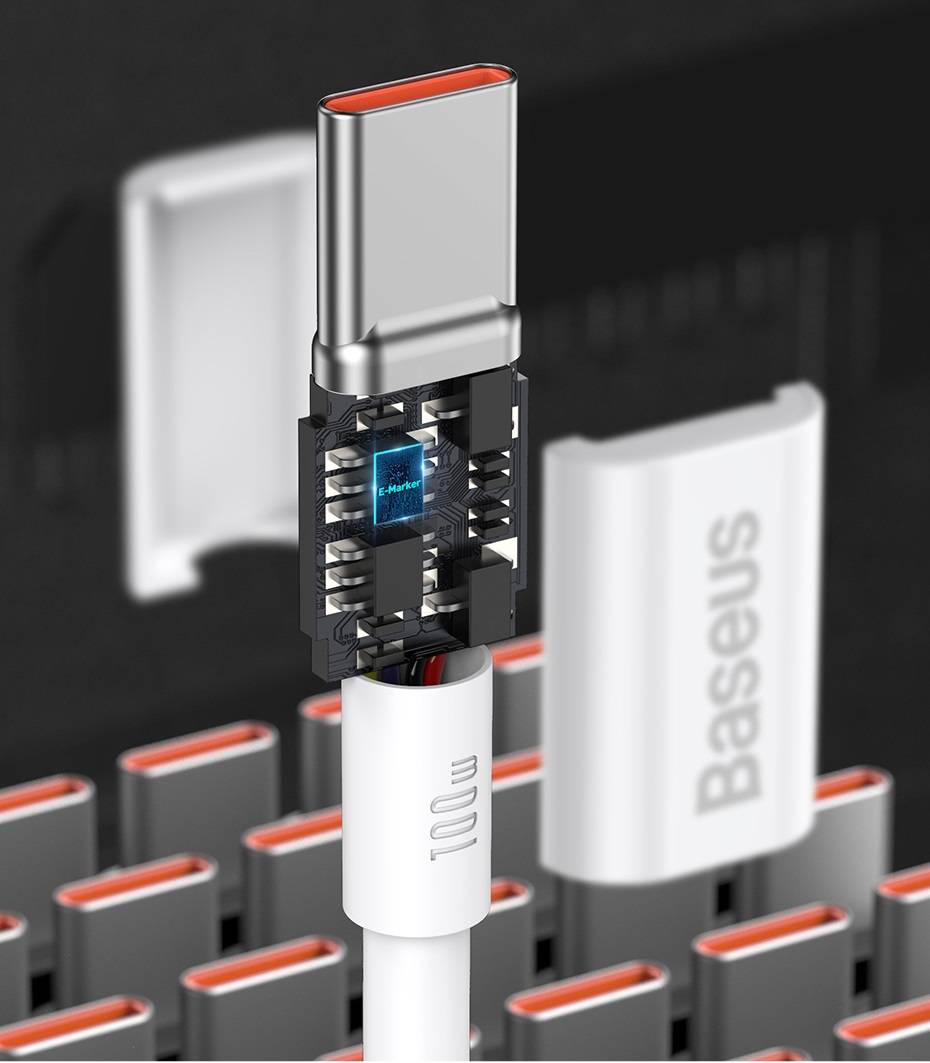 Cabo USB C 100W 20V/5A Baseus