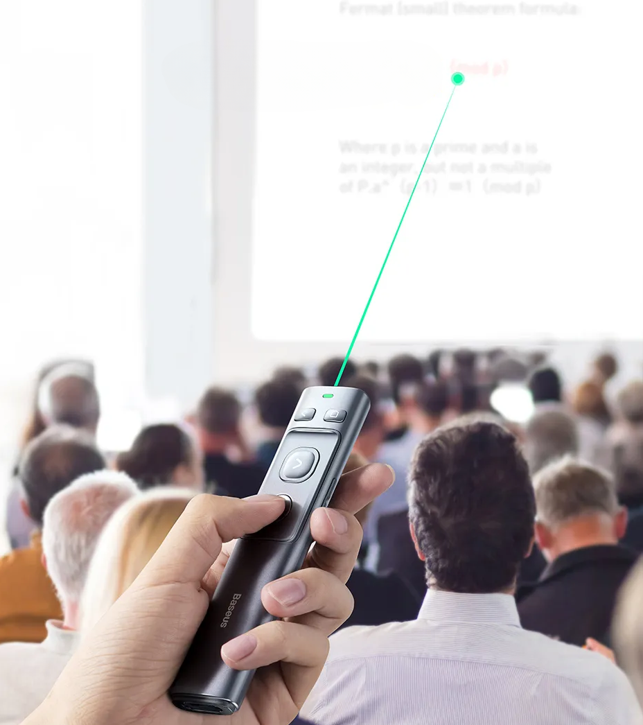Apresentador Sem Fio com Laser 200m Baseus