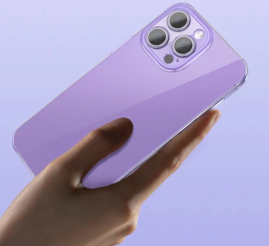 Capa Transparente para iPhone X, XS, XR, 11, 12, 13 e 14 Baseus