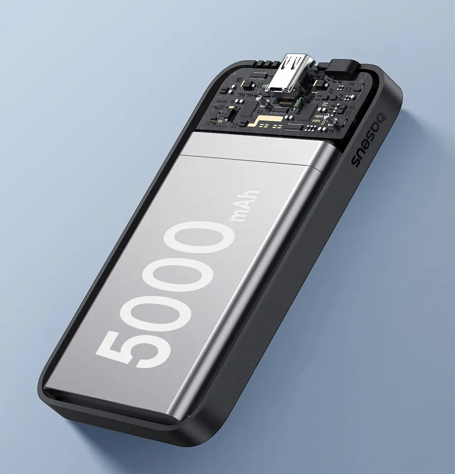 Power Bank Magnético 20W 5000mAh Baseus