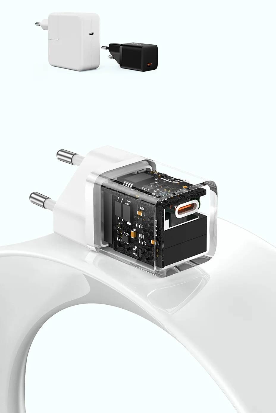 Carregador Mini 30W GaN5 PD USB C Baseus