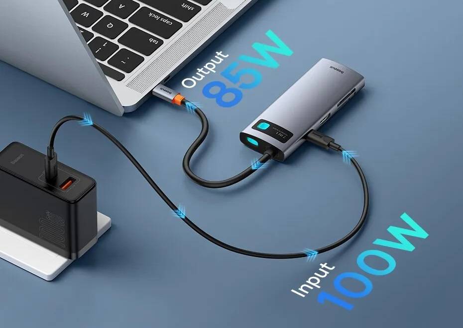 Hub USB C 7 em 1 4K 60Hz Baseus