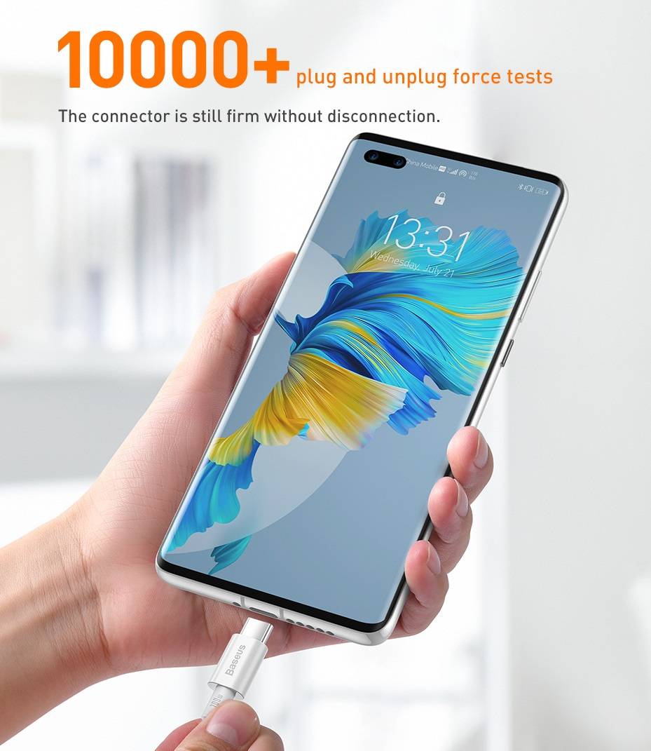 Cabo USB C 100W 20V/5A Baseus