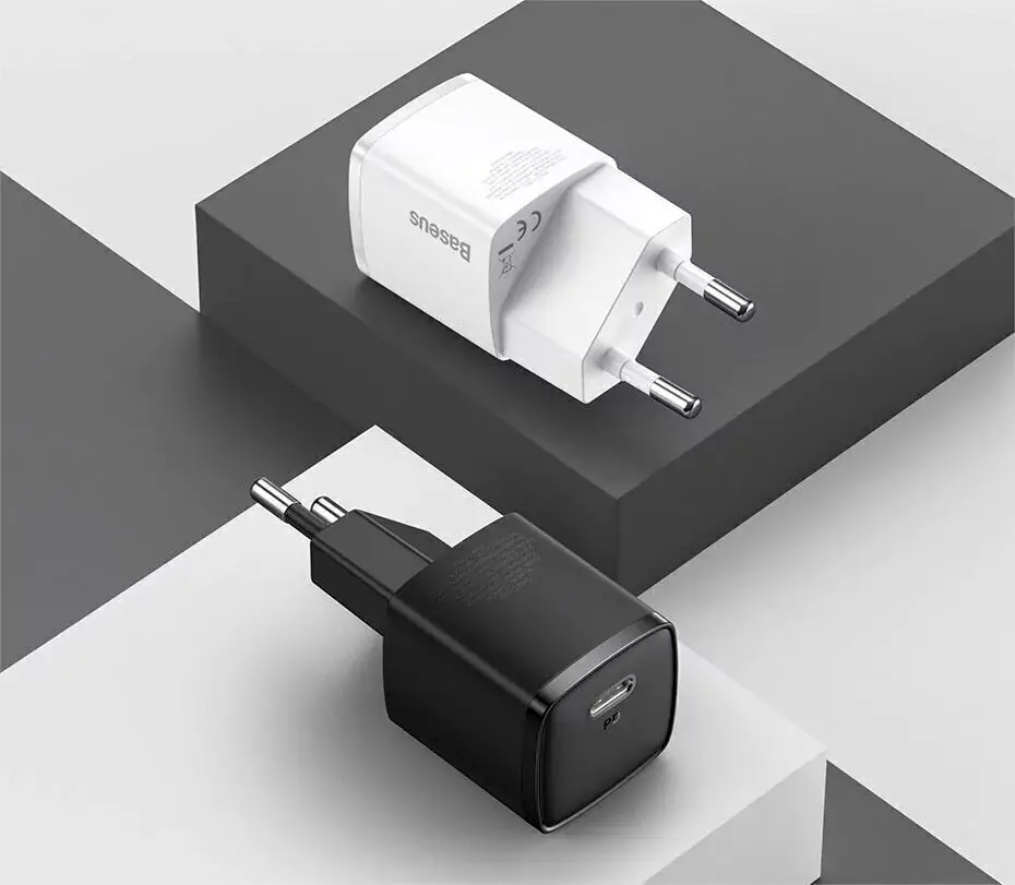 Carregador Mini 20W Tipo C Baseus