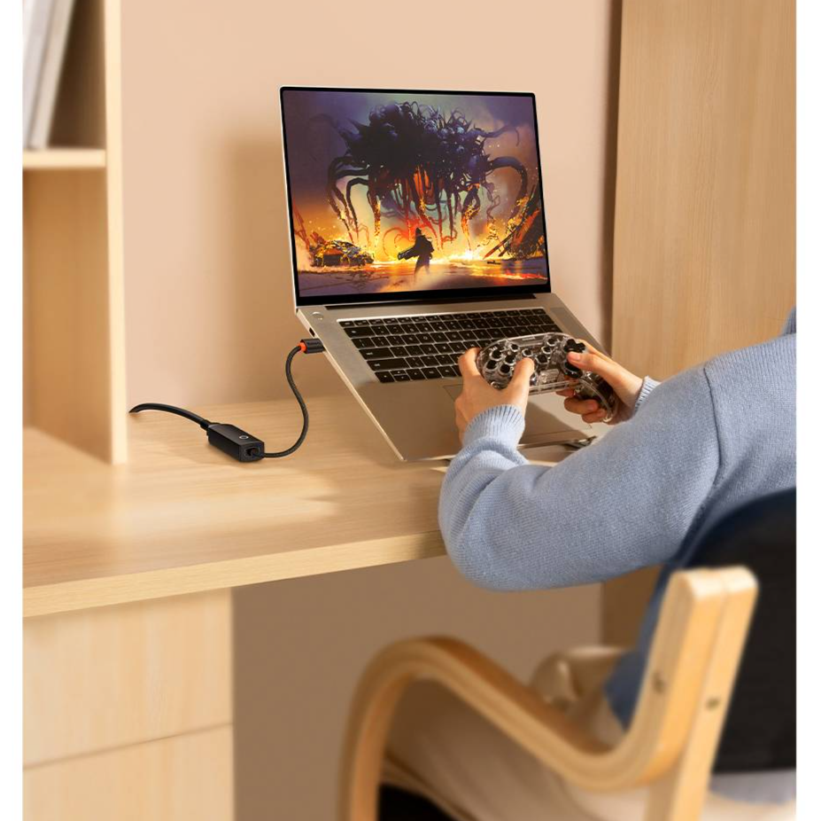 Adaptador USB-C para Ethernet RJ45 Baseus
