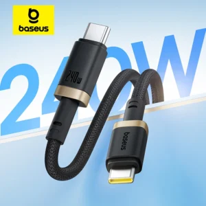 Cabo USB C 240W C Ultra Rápido Dura