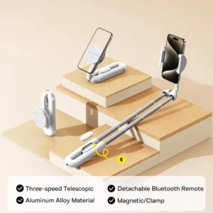 Bastão de Selfie Bluetooth Techshot Baseus - Branco