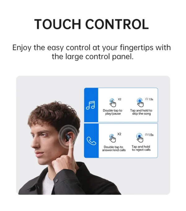 Fone de Ouvido Bluetooth 5.4 Bowie MF1 Orelha Aberta - Imagem 25