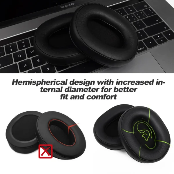 Almofadas para Headset Bowie H1/H1s/H1i/H1 Pro - Imagem 4