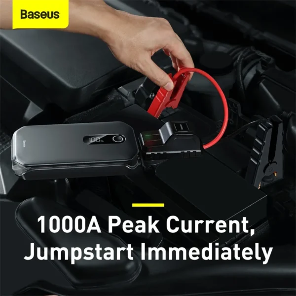 Auxiliar de Partida de Emergência com Display 12000mAh 1000A - Imagem 2