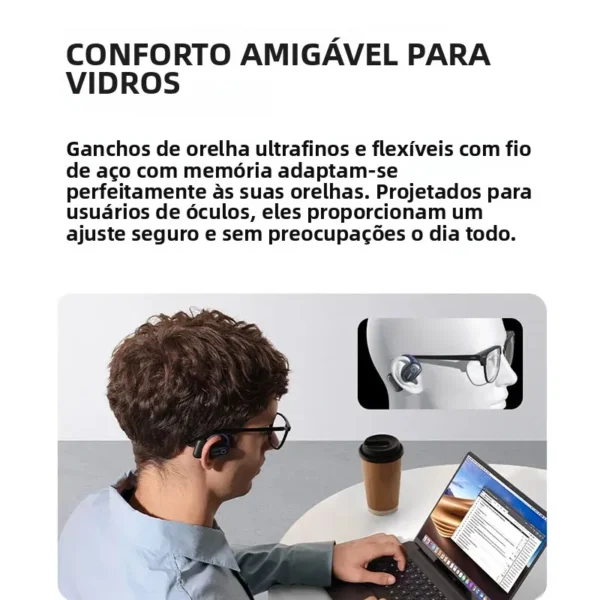 Fone de Ouvido Bluetooth 5.4 Bowie MF1 Orelha Aberta - Imagem 5