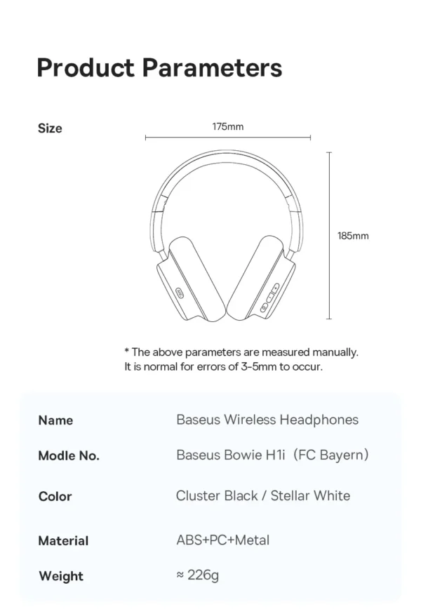Headset Bowie H1i Bluetooth 5.3 Bayern de Munique - Imagem 2