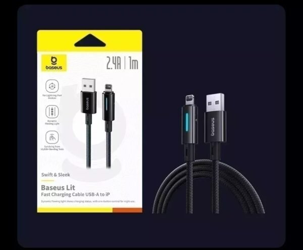 Cabo USB A para Lightning 2.4A Lit - Imagem 23