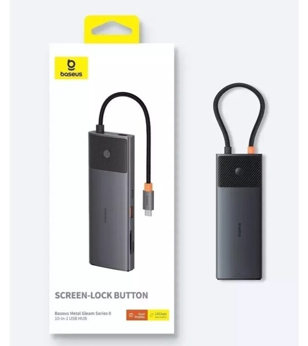 HUB USB C 10 em 1 120Hz com Botão - Imagem 29