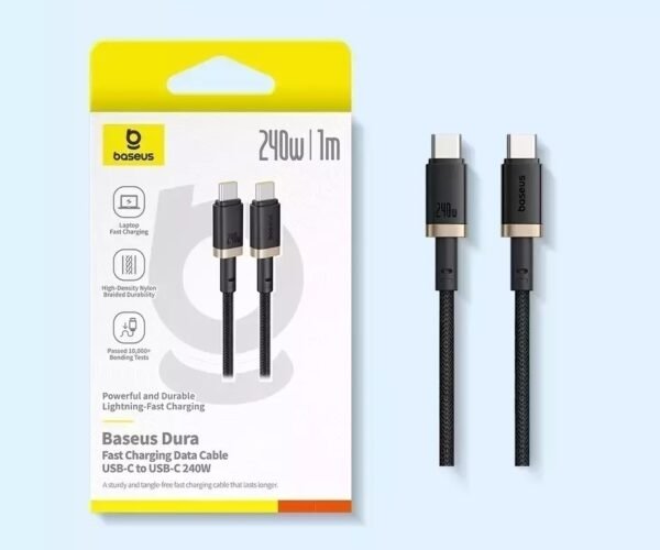 Cabo USB C 240W C Ultra Rápido Dura - Imagem 4