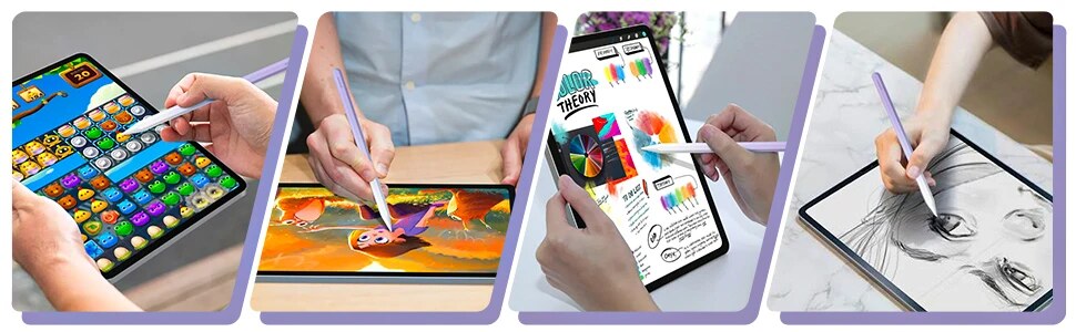Sensível à Inclinação – Caneta Stylus Goojodoq GD13 para iPad