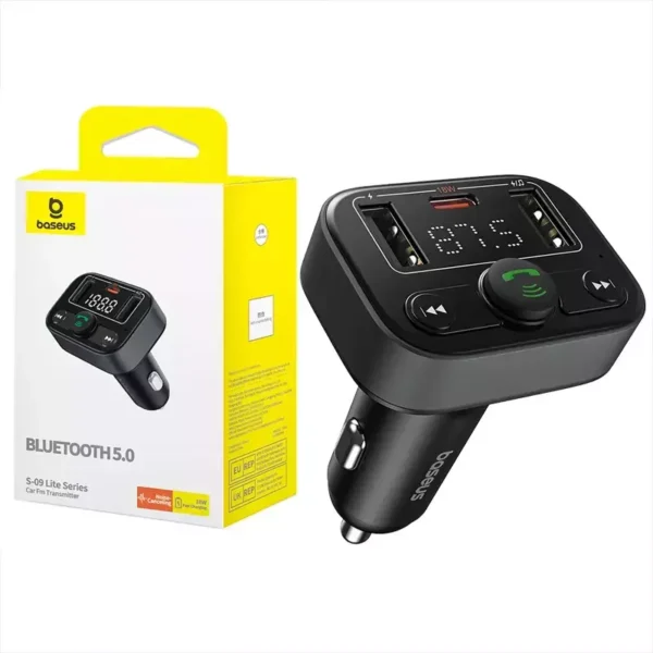 Carregador Veicular com Transmissor FM S-09 - Imagem 2