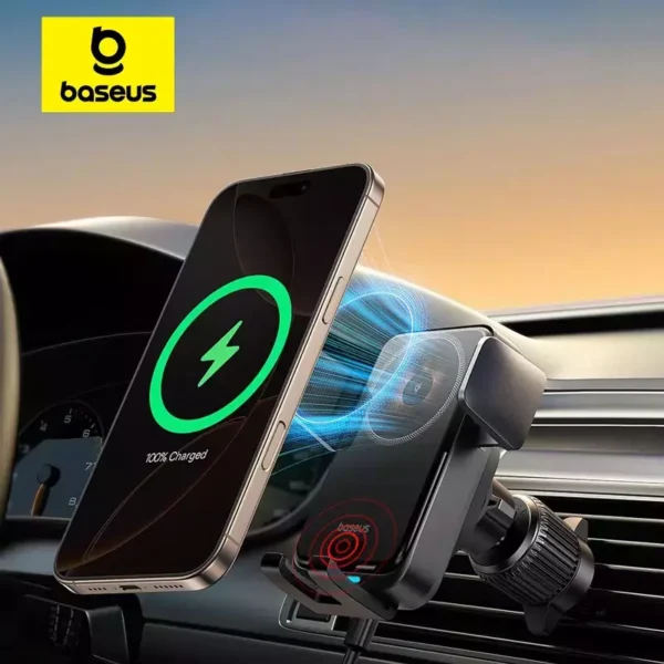 Suporte Veicular Wisdom Pro com Carregador Sem Fio - Imagem 18