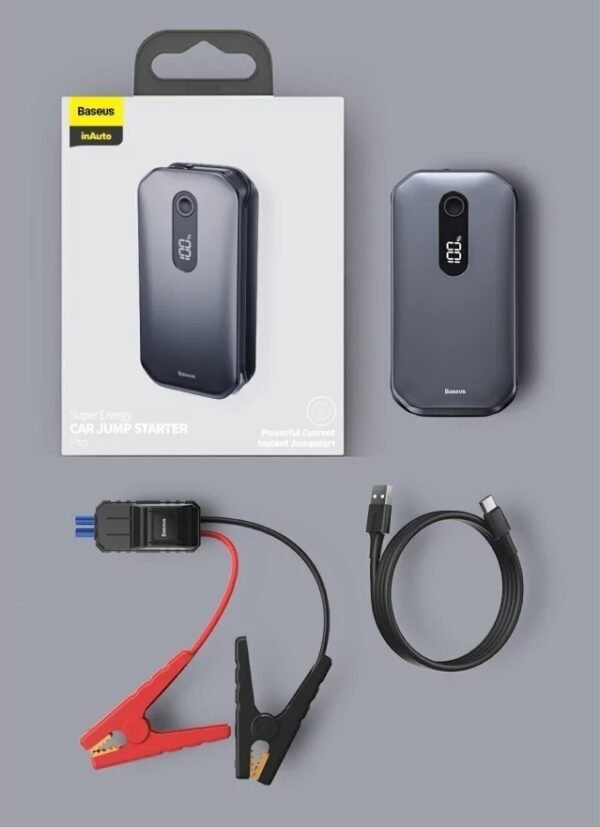 Auxiliar de Partida de Emergência com Display 12000mAh 1000A - Imagem 31
