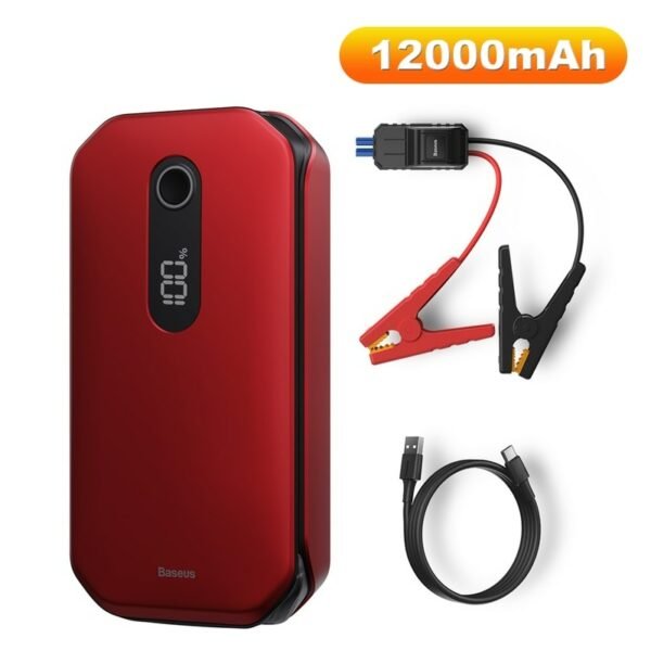 Auxiliar de Partida de Emergência com Display 12000mAh 1000A - Imagem 27
