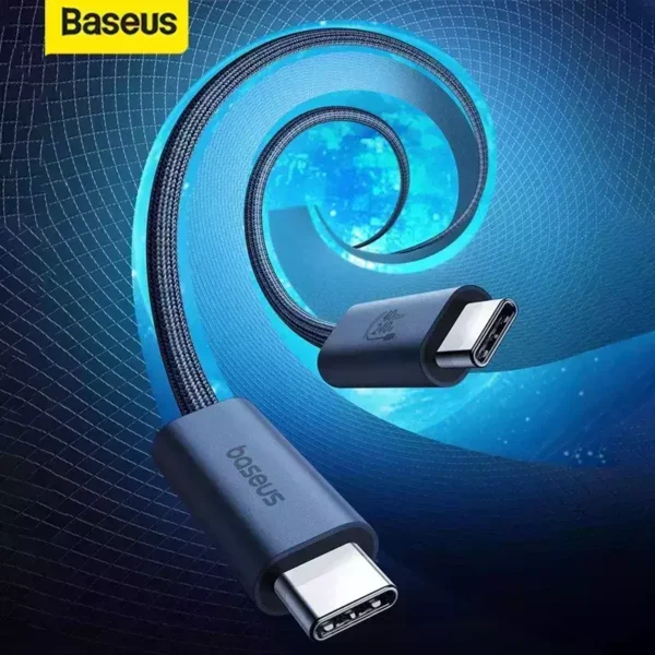 Cabo USB4 Tipo C 240W Carregamento Rápido - Imagem 4
