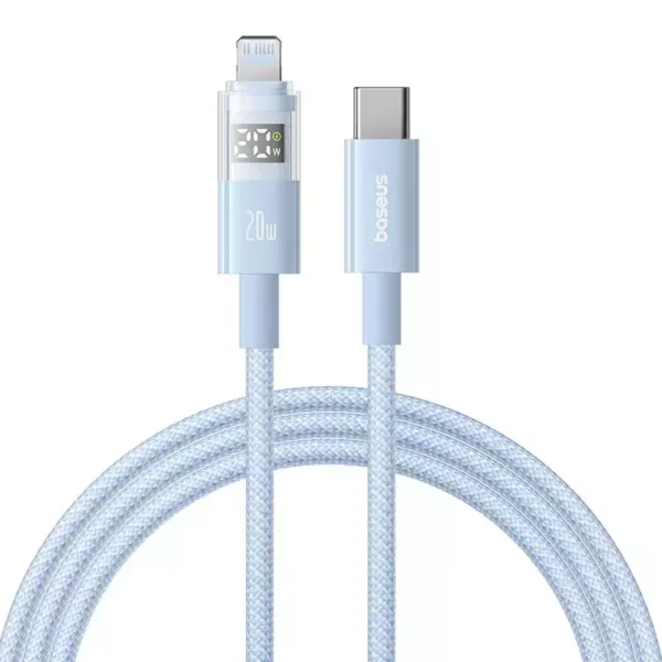 Cabo USB C para Lightning 20W Display 2 de Carregamento Rápido - Imagem 2
