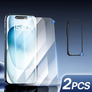 Kit 2 Películas Protetoras para iPhone 16