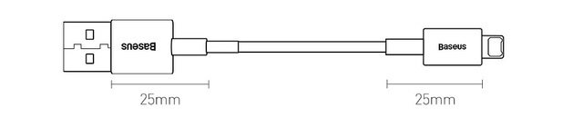 Cabo USB para iPhone 2.4A - Imagem 5