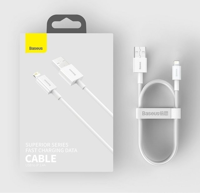 Cabo USB para iPhone 2.4A - Imagem 2