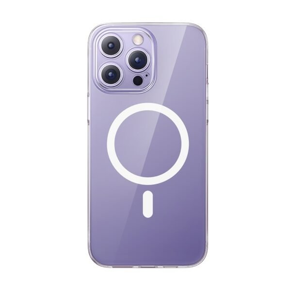 Capa Magnética Transparente para iPhone 11, 12, 13 e 14 + Película - Imagem 4