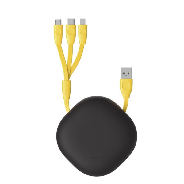 Cabo USB 3 em 1 Retrátil Silicone - Imagem 23