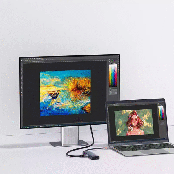 Hub USB C 6 em 1 UltraJoy - Imagem 7