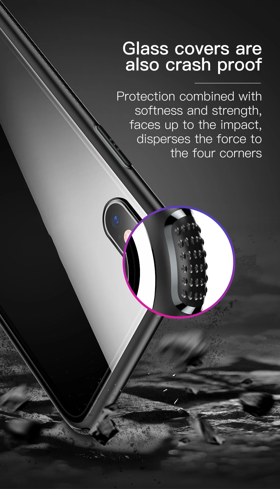 Capa Transparente para iPhone XR e XS - Imagem 15