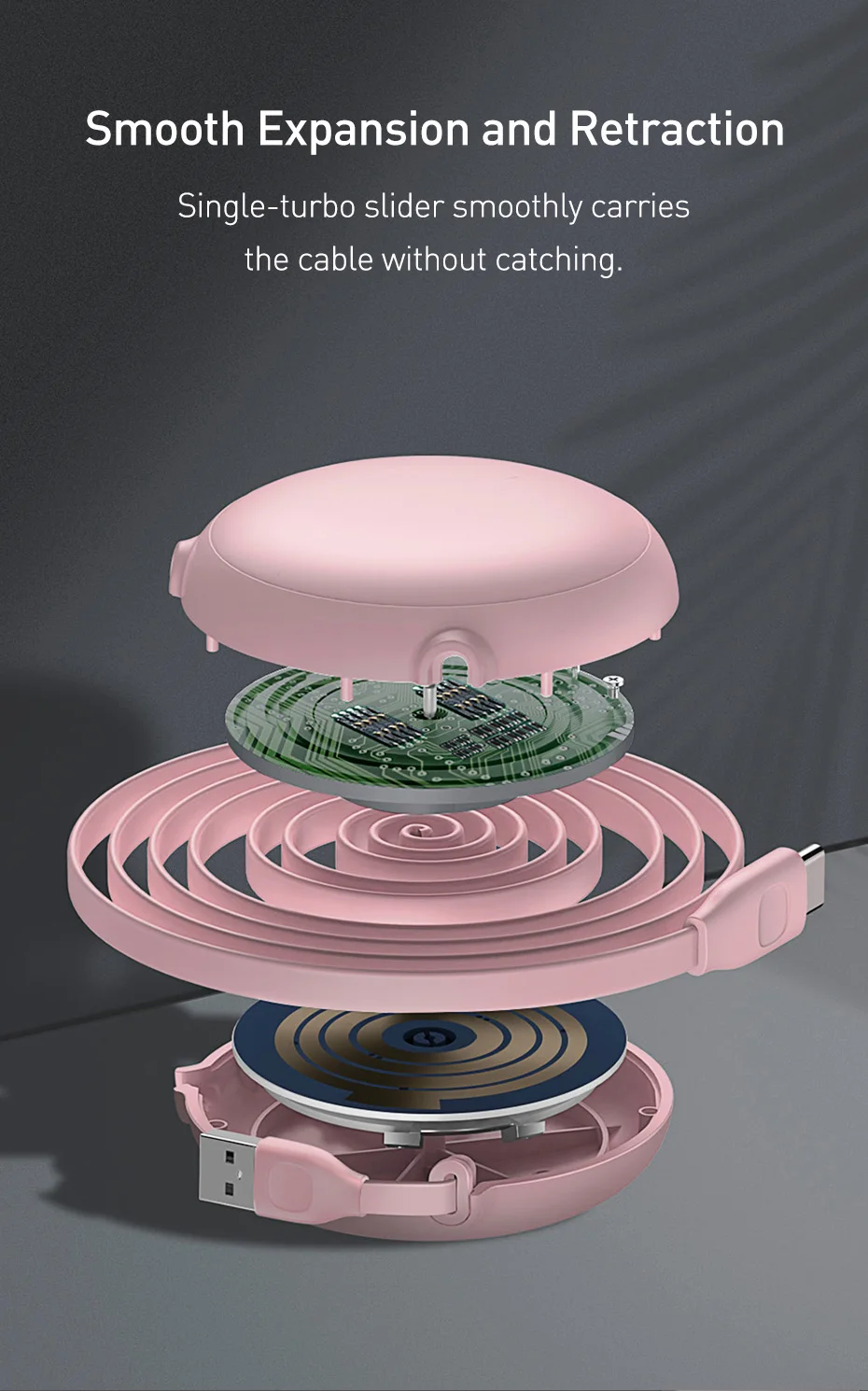 Cabo USB Retrátil Silicone - Imagem 18