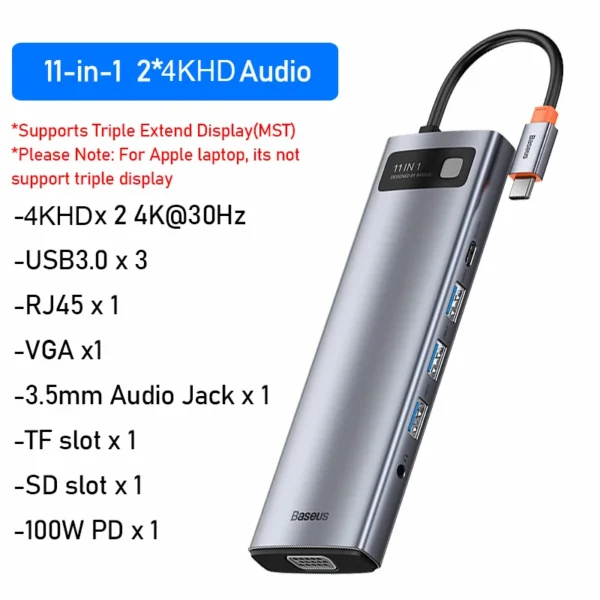 HUB 11 em 1 USB-C