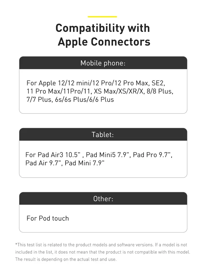 Cabo USB para Lightning Cafule Metal 2.4A - Imagem 20