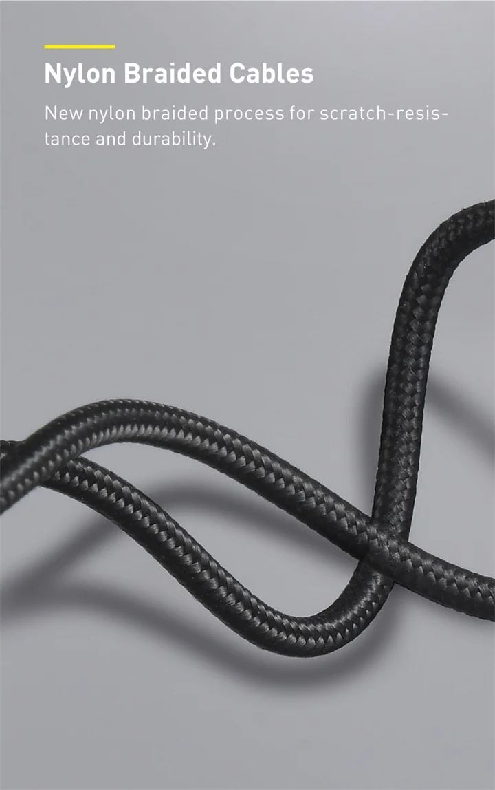 Cabo USB para Lightning Cafule Metal 2.4A - Imagem 15