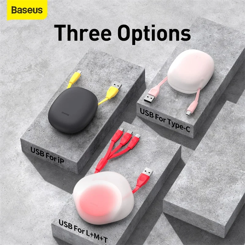 Cabo USB Retrátil Silicone - Imagem 6