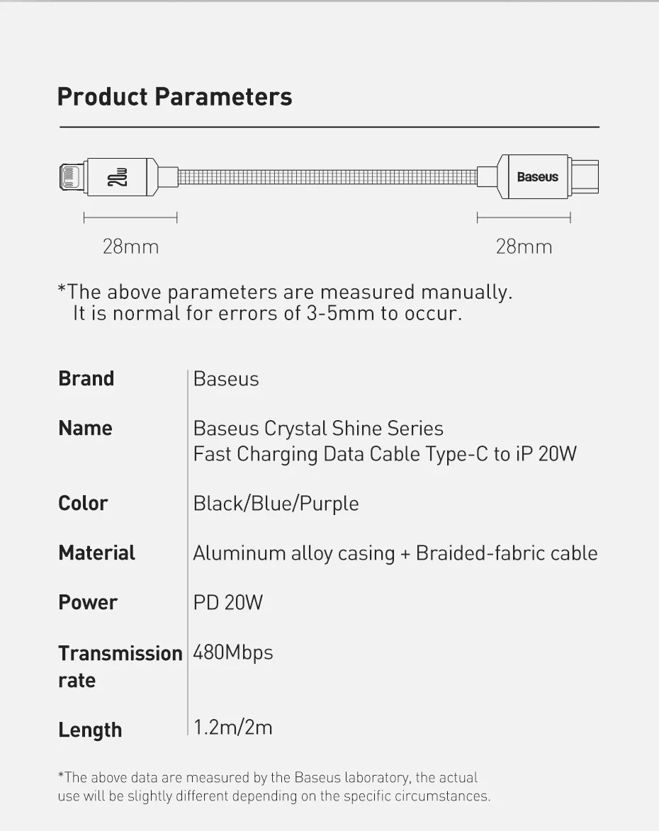 Cabo USB C para Apple 20W - Imagem 19
