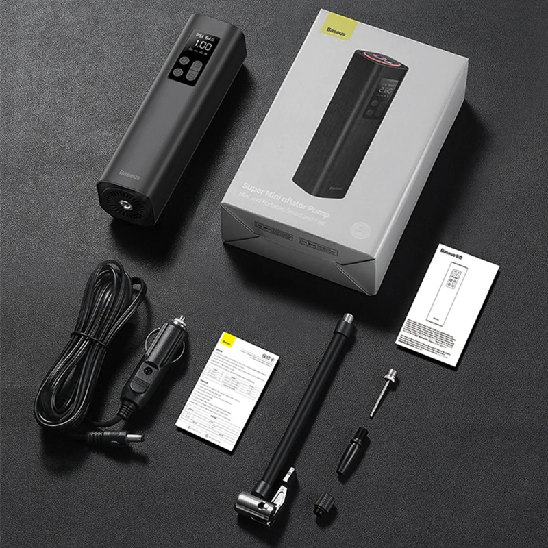 Compressor de Ar Portátil Baseus 12V - Imagem 7